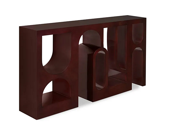 Table console rectangulaire en bois Colisée BRABBU usine BRABBU de l'Italie. Foto №3