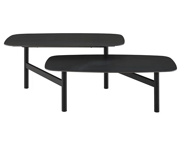 Table basse rectangulaire en grès porcelainé Pantographe LIGNE ROSET 0A50FV1N usine LIGNE ROSET de l'Italie. Foto №2