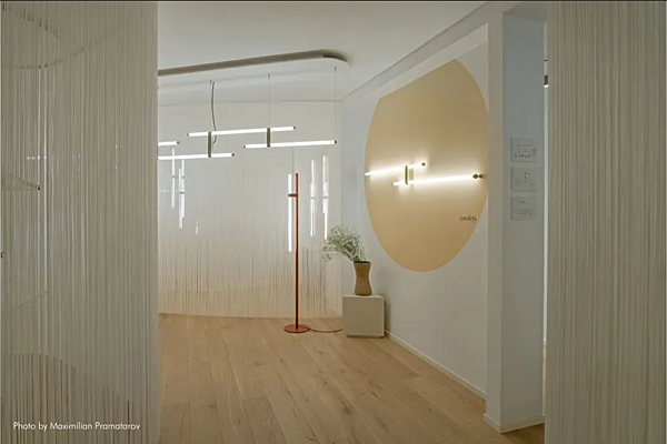 Applique murale en verre borosilicaté LED collection Paralela AXOLIGHT usine Axolight de l'Italie. Foto №5