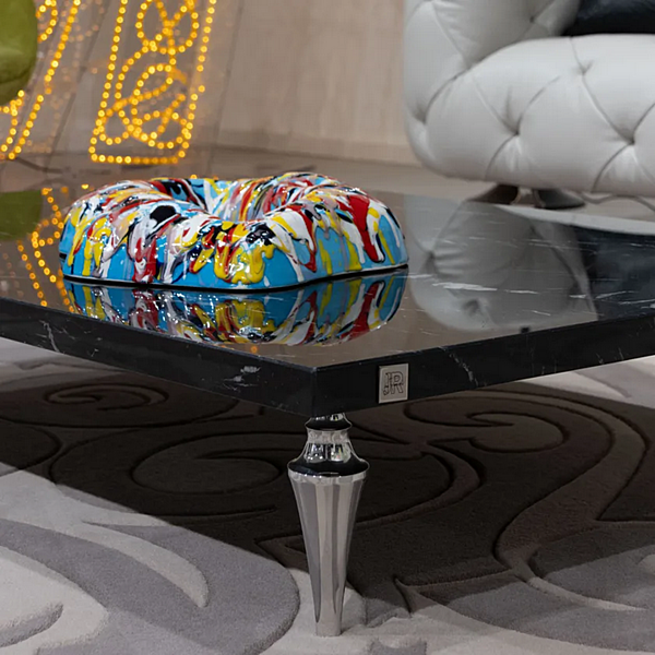 Table basse rectangulaire en marbre FORMITALIA JR OVER usine FORMITALIA de l'Italie. Foto №2