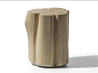 Table basse en bois brique Gervasoni Brick S usine Gervasoni de l'Italie