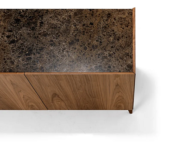 Walnut Sideboard Frammenti L411N by Arte Brotto usine Arte Brotto de l'Italie. Foto №2