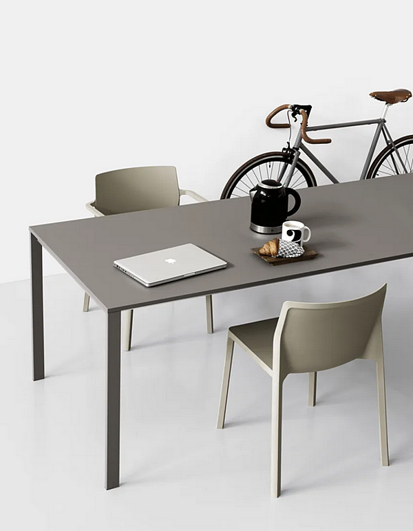 Table extensible en Fenix NTM Kristalia Be Easy usine Kristalia de l'Italie. Foto №9