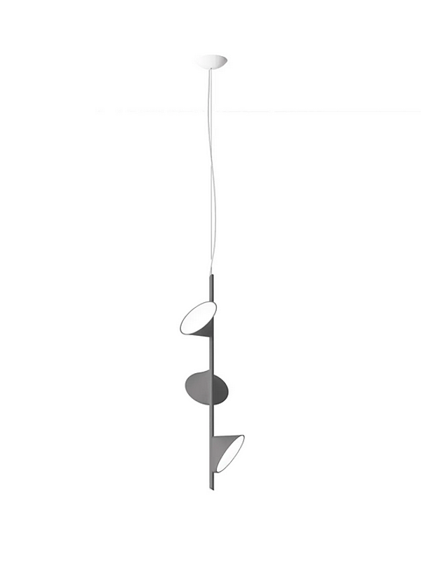 Suspension en aluminium LED Orchid AXOLIGHT SP ORCHI3 usine Axolight de l'Italie. Foto №2