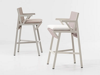 Tabouret de jardin en tissu Vieques KETTAL