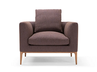 Fauteuil en tissu avec accoudoirs Leonard AMURA AM024 010 Fauteuil en tissu avec accoudoirs Leonard AMURA AM024 010 usine AMURA de l'Italie