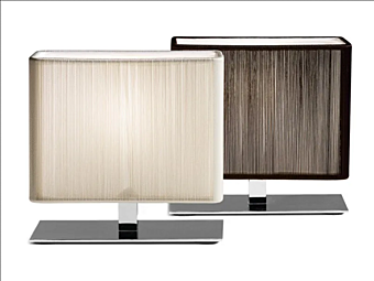 Lampe de table en soie faite main AXOLIGHT Clavius