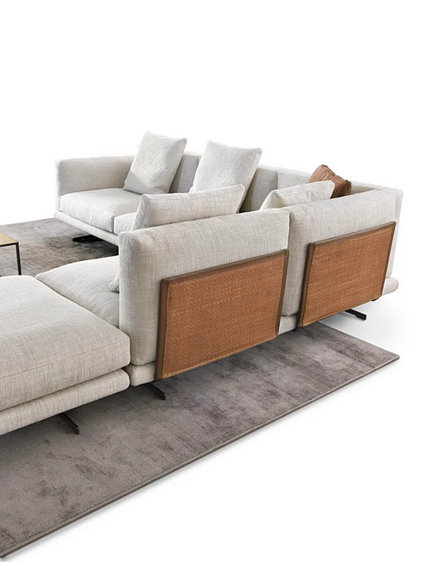 Canapé d'angle en tissu GYFORM collection Leon usine Gyform de l'Italie. Foto №5