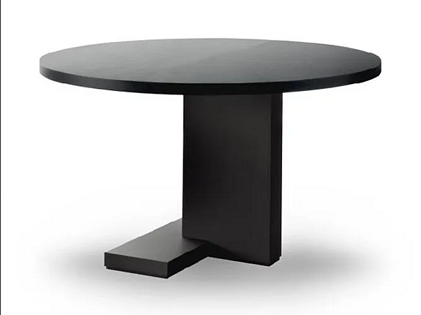 Table de réunion ronde en bois INCA I 4 Mariani usine i 4 Mariani de l'Italie. Foto №1