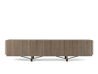 Buffet en noyer Charlotte GIORGETTI 85010, 85011, 85020, 85021 usine GIORGETTI de l'Italie