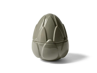 Boîte de rangement en céramique émaillée brillante CASSINA Taac Asparagus
