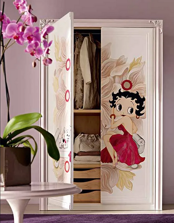 Armoire en bouleau Clara CORTEZARI 503 usine CORTE ZARI de l'Italie. Foto №3