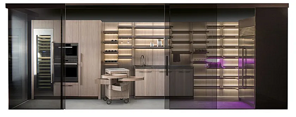 Cuisine en bois avec îlot GIORGETTI GK 03 usine GIORGETTI de l'Italie. Foto №2