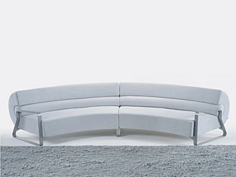 Canapé modulable en tissu GIOVANNETTI Bubba usine GIOVANNETTI de l'Italie