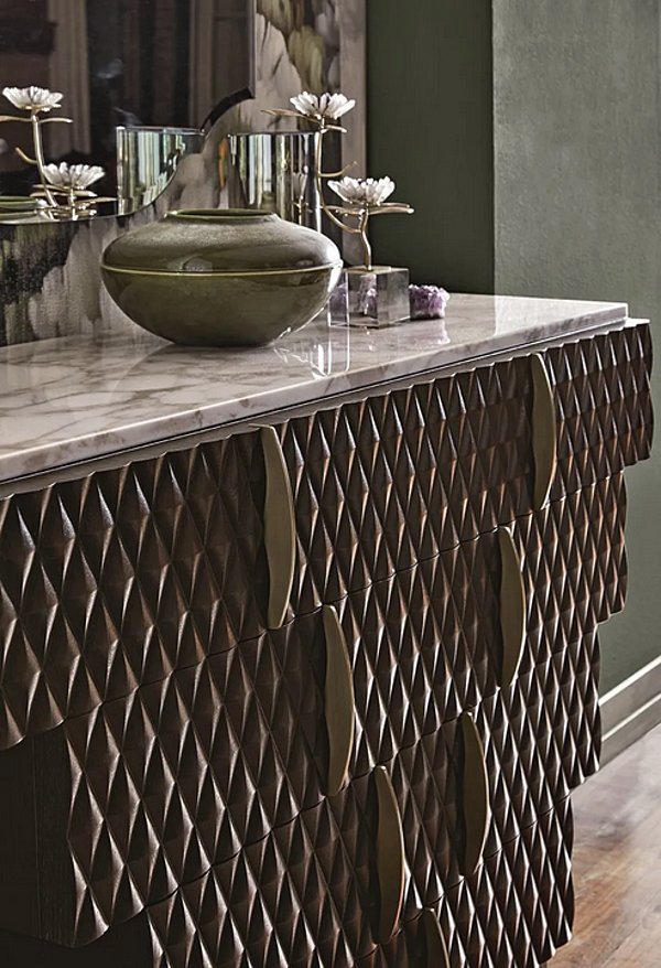 Commode en bois Victor OPERA CONTEMPORARY (ANGELO CAPPELLINI) 41082 usine OPERA CONTEMPORARY de l'Italie. Foto №2