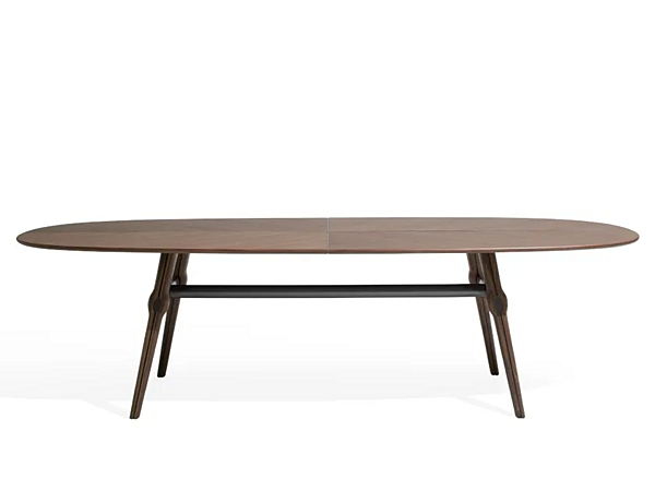 Table rectangulaire en noyer GIORGETTI collection AGO 70400, 70405 usine GIORGETTI de l'Italie. Foto №1