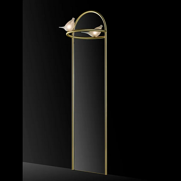 Miroir en métal avec éclairage intégré LIGHT OF LOVE MULTIFORME M3380 usine MULTIFORME de l'Italie. Foto №3