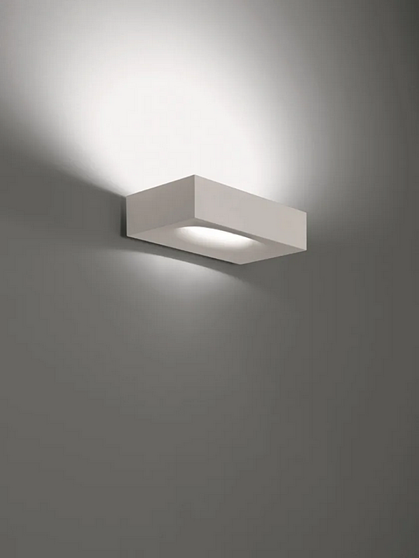 Applique murale en aluminium dimmable LED Melete Artemide 1634010A, 1633W10A, 1633010A usine Artemide de l'Italie. Foto №2