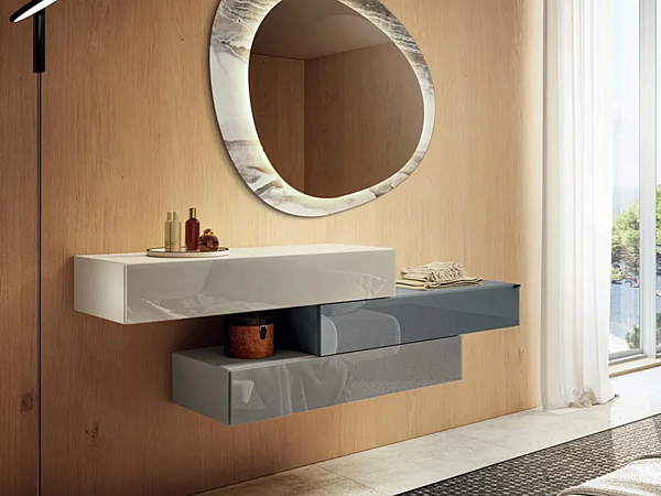 Commode en bois LAGO 36E8 0663 0663 usine LAGO de l'Italie. Foto №1