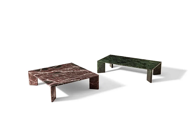 Table basse rectangulaire en marbre CASSINA Ordinal usine CASSINA de l'Italie. Foto №2