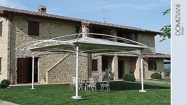 Parapluie DOMIZIANI GAZEBO TRAMONTO usine DOMIZIANI de l'Italie. Foto №11