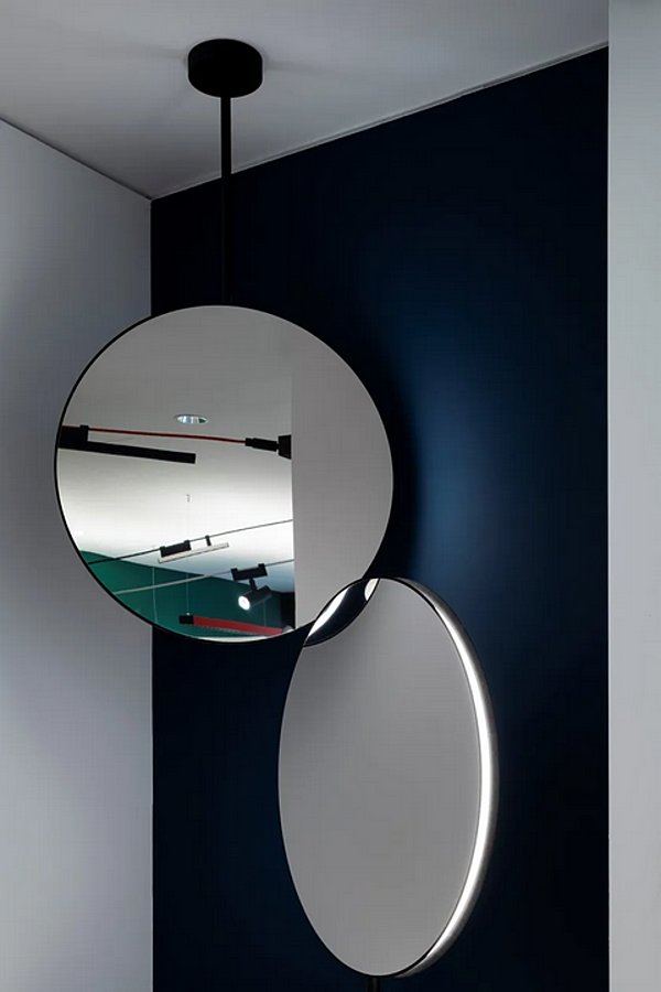 Miroir suspendu double face avec éclairage intégré Artemide SE ES usine Artemide de l'Italie. Foto №3