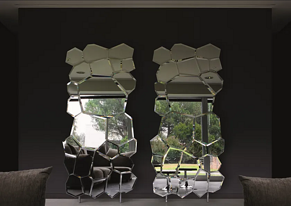 Miroir mural Jubile en verre Edra JBL010 usine EDRA de l'Italie. Foto №3