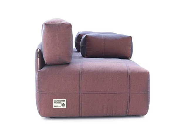 Canapé d'angle en tissu avec housse amovible Moroso Aerozeppelin usine Moroso de l'Italie. Foto №3