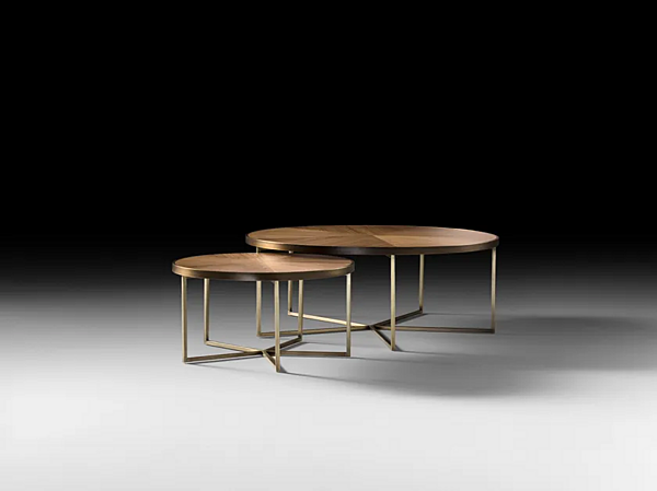 Table basse en métal et MDF Samuel Black Tie SAMW70, SAMW110 usine Black Tie de l'Italie. Foto №5