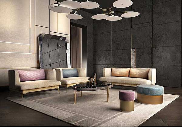 Pouf ROSSATO RHC-1 2 usine ROSSATO de l'Italie. Foto №6