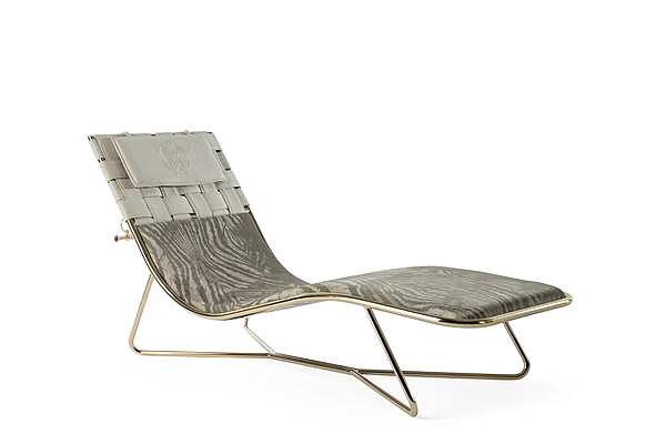 Chaise longue ROBERTO CAVALLI PAPEETE usine ROBERTO CAVALLI de l'Italie. Foto №3