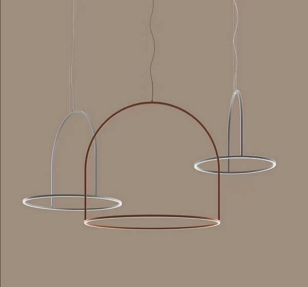 Suspension en métal LED U Light AXOLIGHT usine Axolight de l'Italie. Foto №5