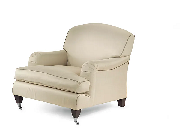 Fauteuil rembourré avec housse amovible et accoudoirs Gladiolus MARIONI I0004S usine MARIONI de l'Italie. Foto №2