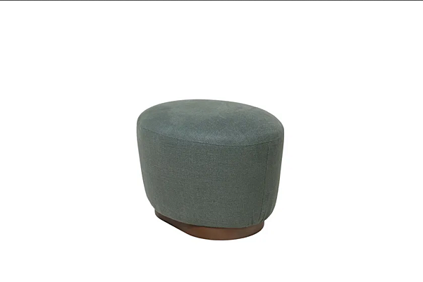 Pouf ovale en lin CHELINI Spot usine CHELINI de l'Italie. Foto №3