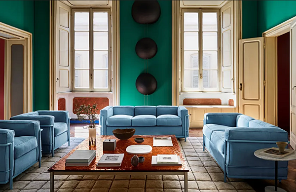 Поднос квадратный из фарфора La Main Ouverte CASSINA GNR 30 usine CASSINA de l'Italie. Foto №6