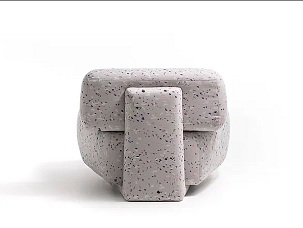 Fauteuil en tissu avec housse amovible Gogan Moroso usine Moroso de l'Italie. Foto №3