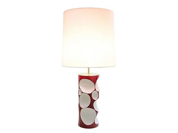 Lampe de table en bois AMIK BRABBU usine BRABBU de l'Italie. Foto №2