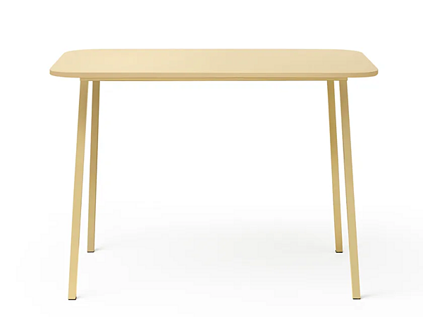 Bureau secrétaire en acier inoxydable GHIDINI1961 Miami NZ104SG101 usine GHIDINI1961 de l'Italie. Foto №1