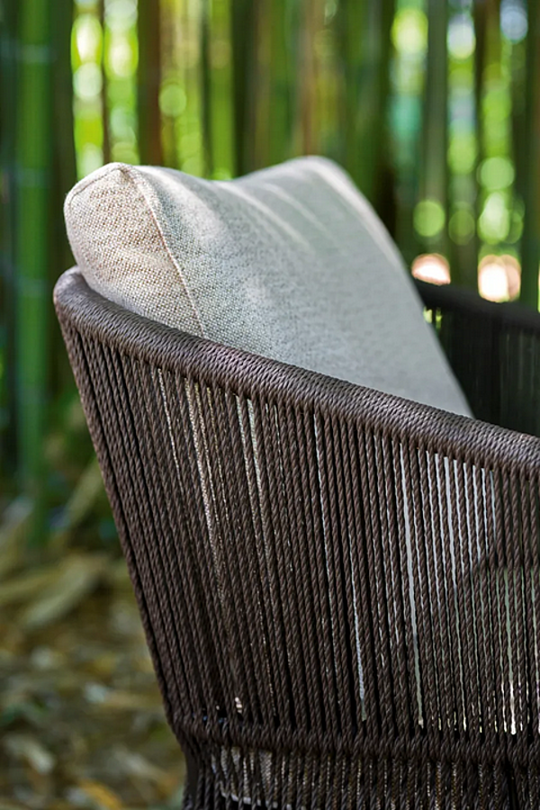 Fauteuil de jardin en fibre synthétique avec accoudoirs VARASCHIN Cricket 2995, 2995A usine VARASCHIN de l'Italie. Foto №14