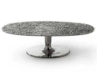 Table basse ovale en aluminium collection Next Gervasoni 147 148 Table basse ovale en aluminium collection Next Gervasoni 147 148 usine Gervasoni de l'Italie