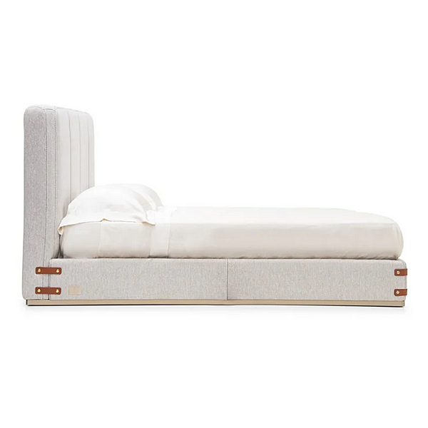 Lit double en tissu avec panneau rembourré Mida High Formitalia usine FORMITALIA de l'Italie. Foto №3