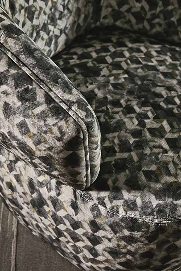 Fauteuil en tissu Sophie OPERA CONTEMPORARY ANGELO CAPPELLINI 40321 usine OPERA CONTEMPORARY de l'Italie. Foto №4