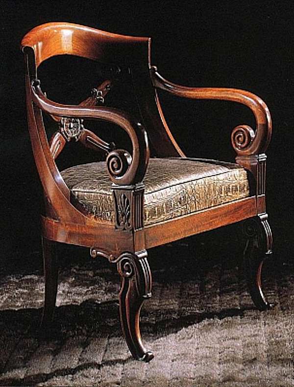 Fauteuil MERONI F. LLI 253p usine MERONI F.LLI de l'Italie. Foto №1