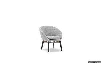 Chaise Minotti Russell "Lounge" Chaise Minotti Russell "Lounge" usine Minotti de l'Italie