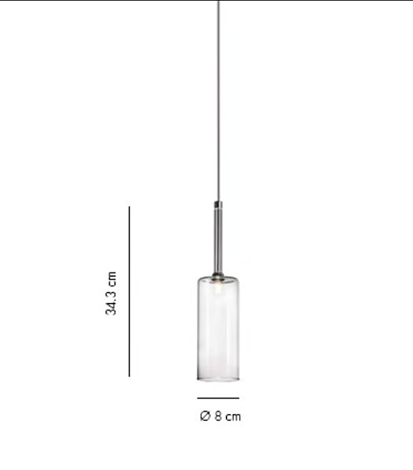Suspension extérieure en verre LED Spillray Plus AXOLIGHT usine Axolight de l'Italie. Foto №4
