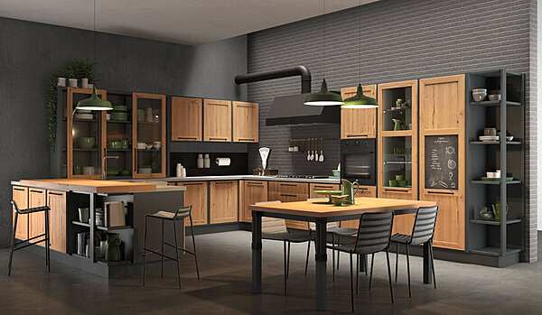 Cuisine LUBE CUCINE Provenza 11 usine LUBE CUCINE de l'Italie. Foto №2