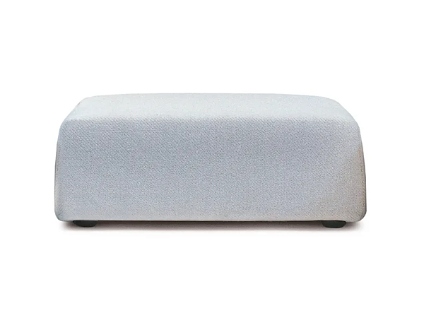 Pouf rectangulaire en tissu avec housse amovible Moroso Highlands usine Moroso de l'Italie. Foto №3