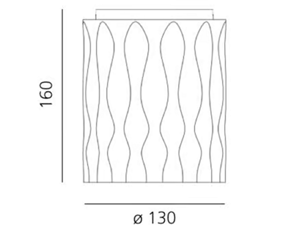 Lampadaire en aluminium extrudé LED Fiamma Artemide 1987010A, 1987020A usine Artemide de l'Italie. Foto №4