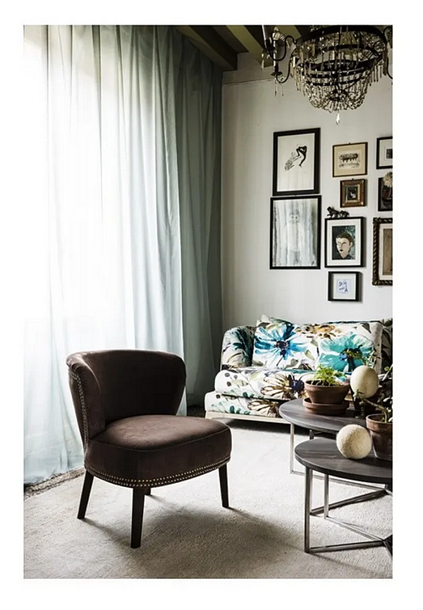 Fauteuil en cuir Cloe Black Tie CLO10S usine Black Tie de l'Italie. Foto №3