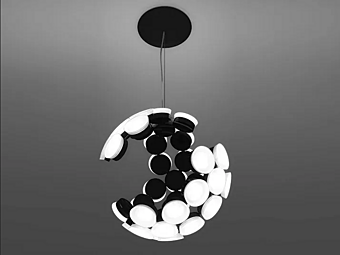 Suspension en aluminium LED Scopas Artemide 1529010APP Suspension en aluminium LED Scopas Artemide 1529010APP usine Artemide de l'Italie
